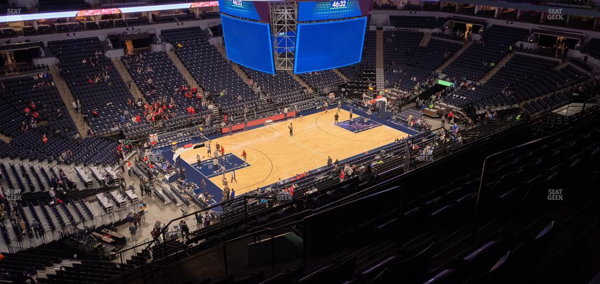 Target Center - Section 215 Seat View