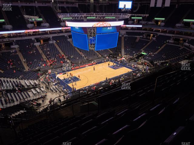 Target Center - Section 215 Seat View