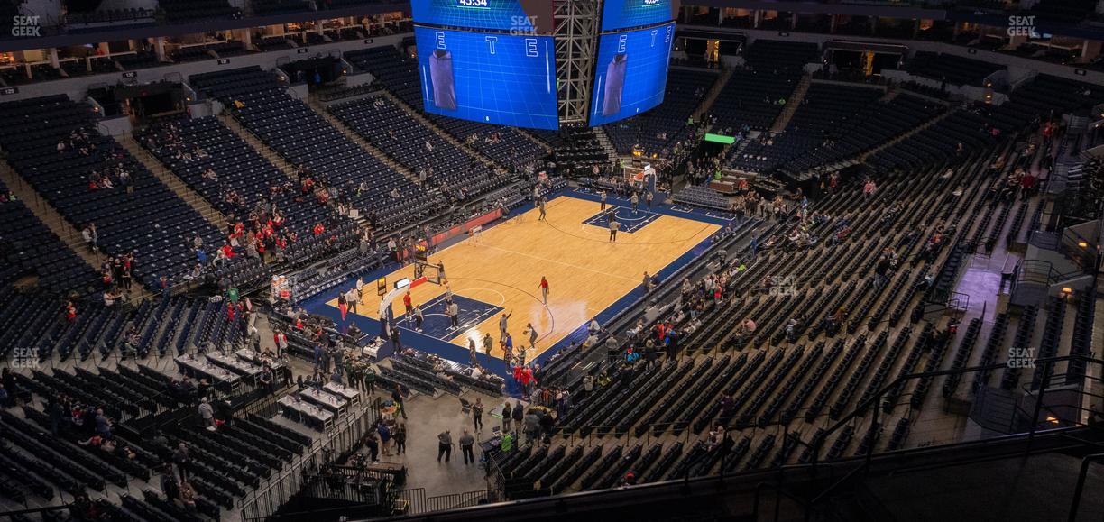 Target Center - Section 217 Seat View