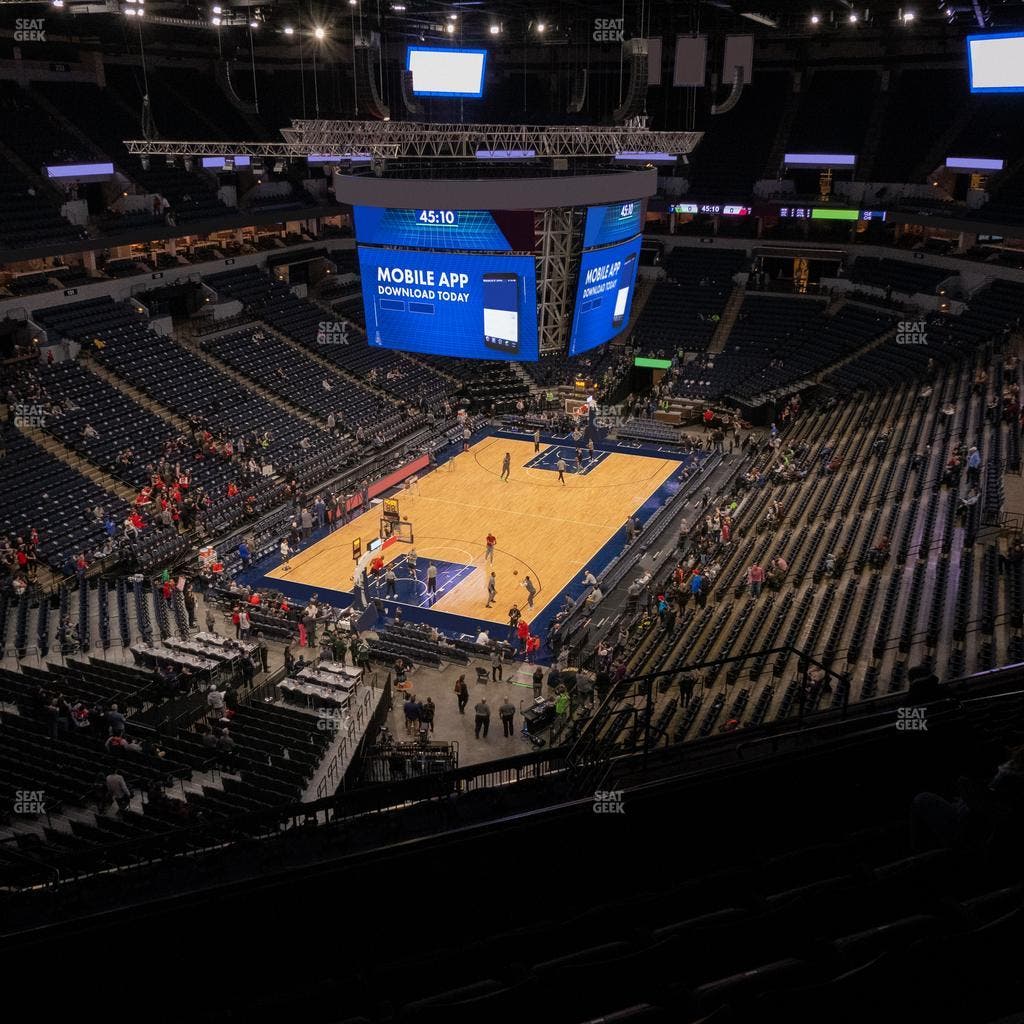 Target Center - Section 218 Seat View