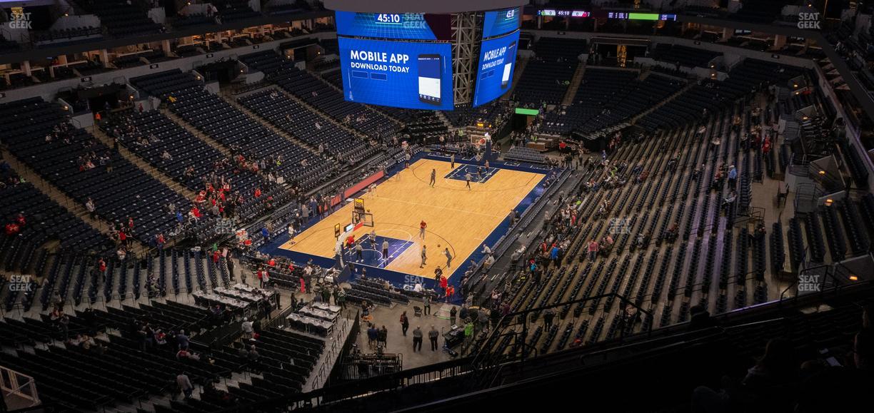 Target Center - Section 218 Seat View