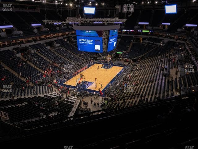 Target Center - Section 218 Seat View