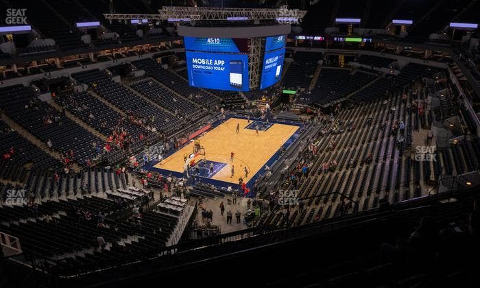 Target Center - Section 218 Seat View