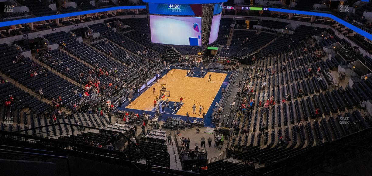 Target Center - Section 219 Seat View