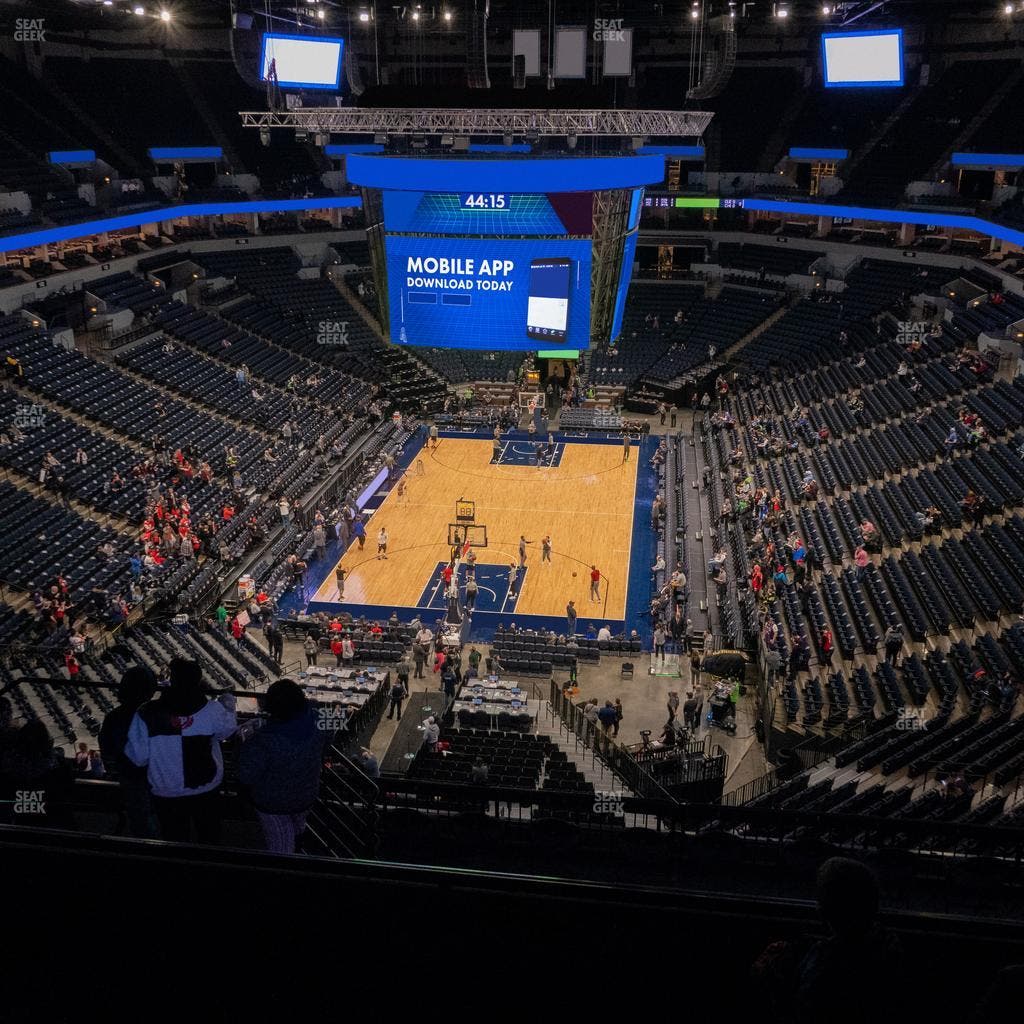 Target Center - Section 220 Seat View