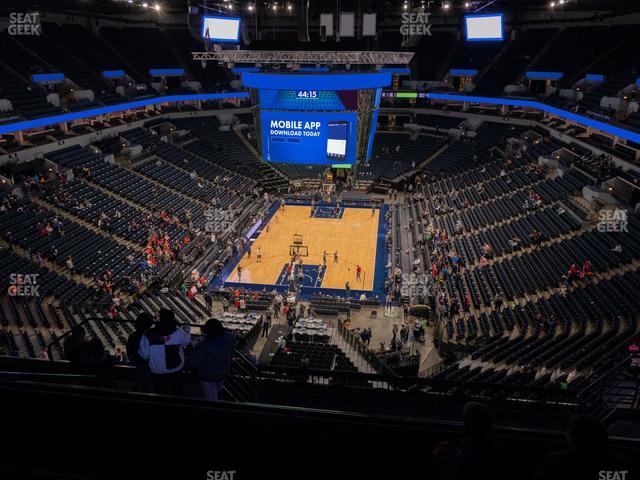 Target Center - Section 220 Seat View