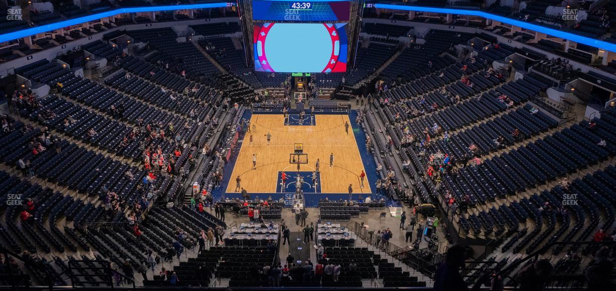 Target Center - Section 221 Seat View