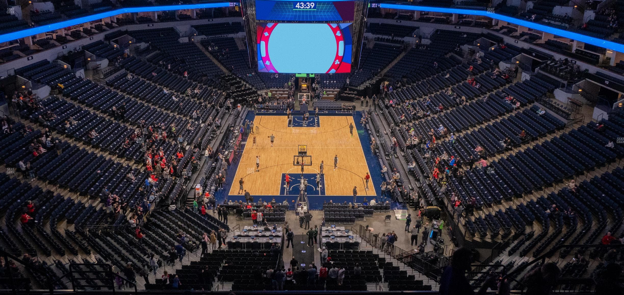 Target Center - Section 221 Seat View