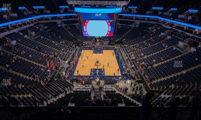 Target Center - Section 221 Seat View