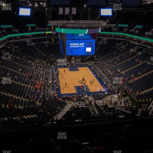 Target Center - Section 222 Seat View