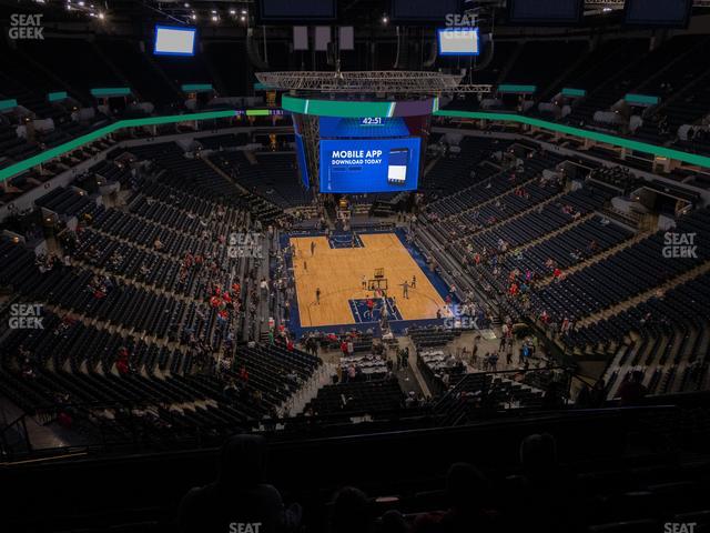 Target Center - Section 222 Seat View