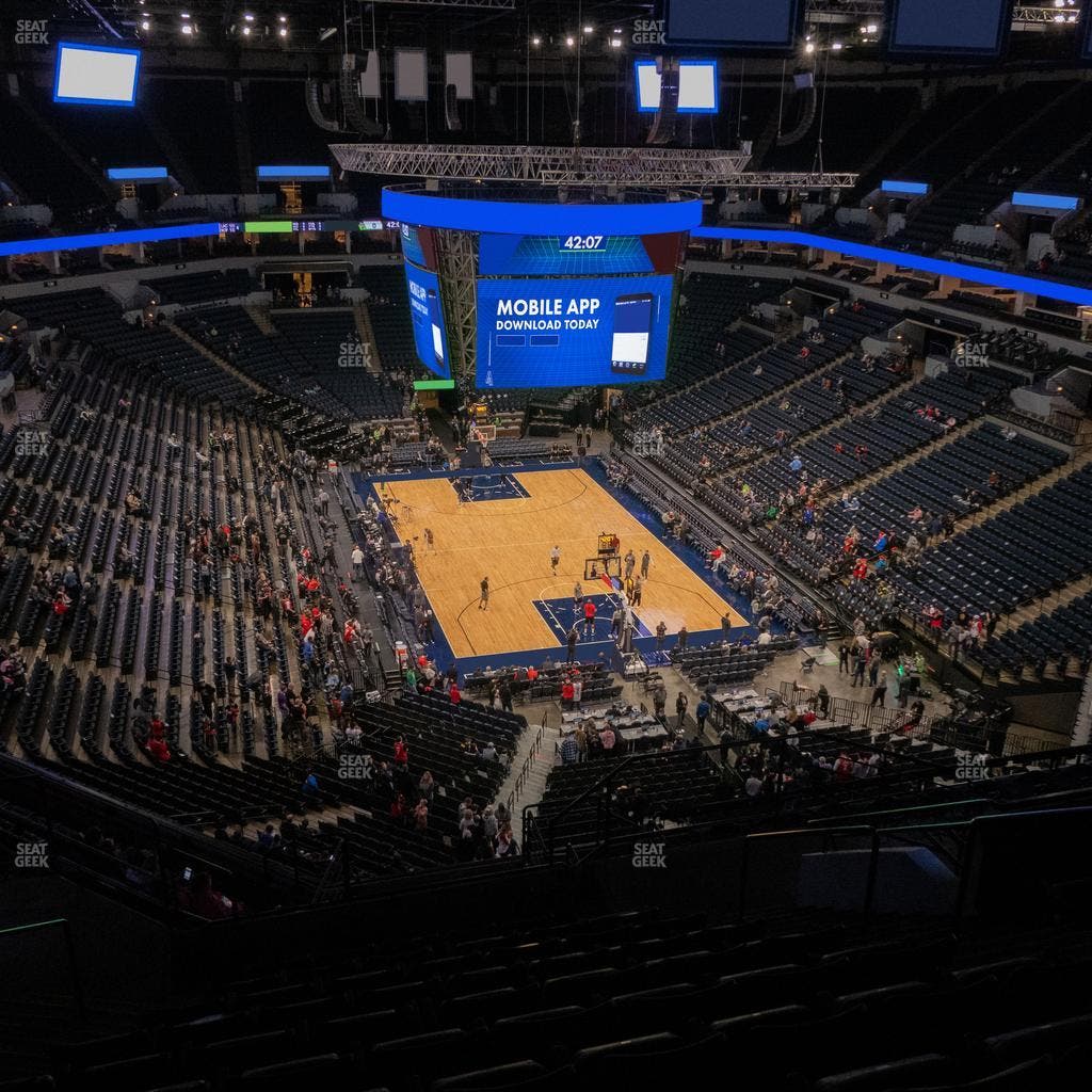 Target Center - Section 223 Seat View