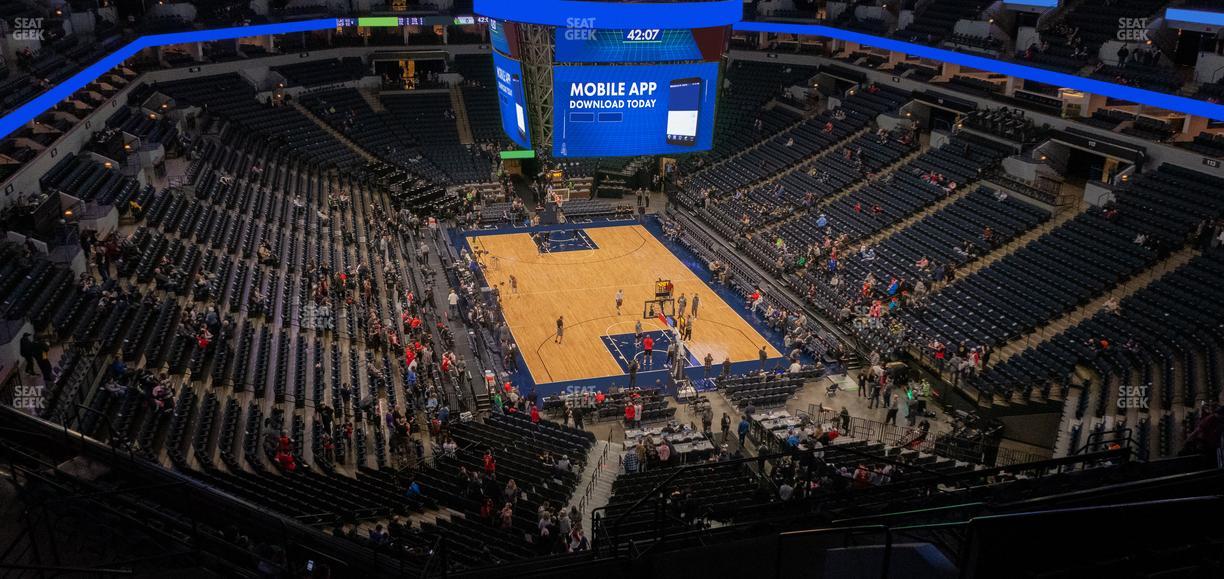 Target Center - Section 223 Seat View
