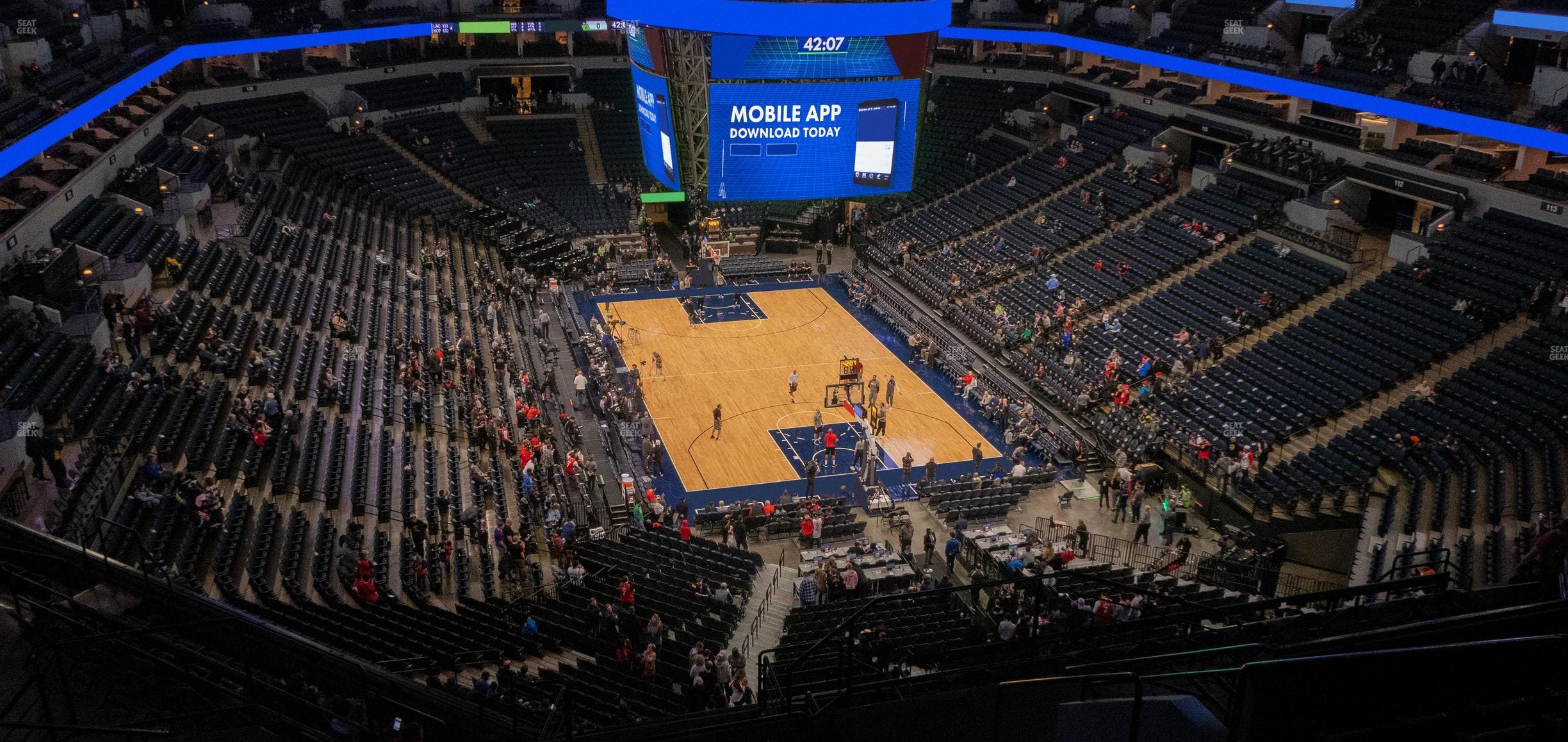 Target Center - Section 223 Seat View