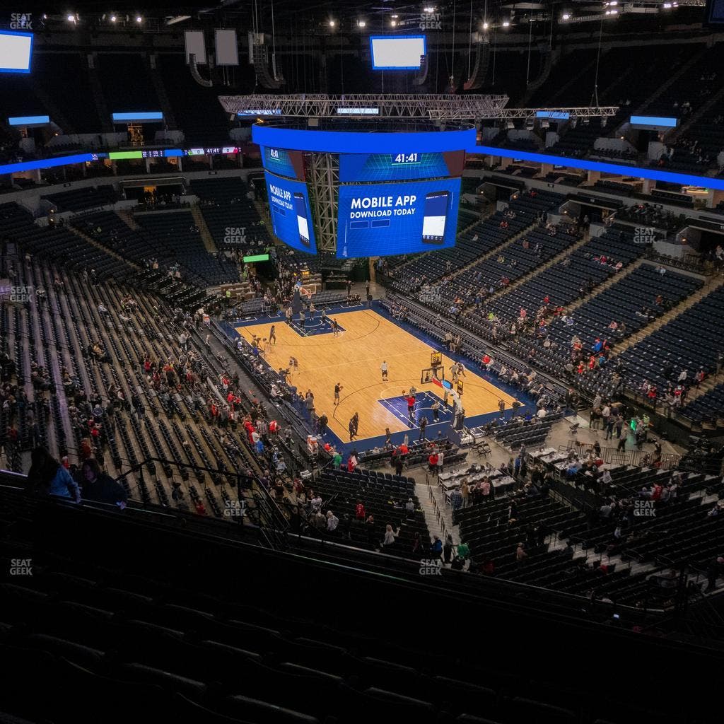 Target Center - Section 224 Seat View