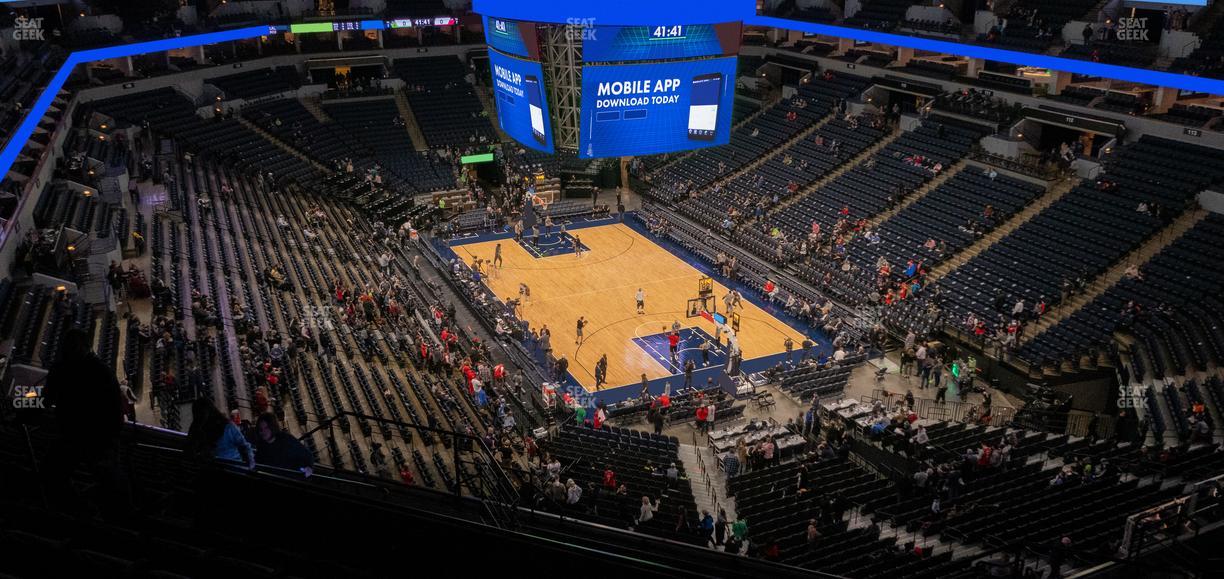 Target Center - Section 224 Seat View