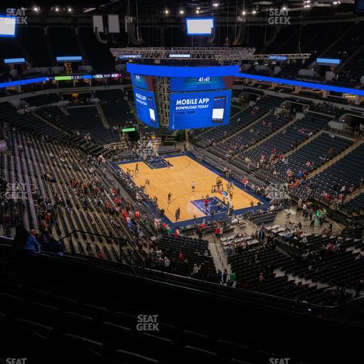 Target Center - Section 224 Seat View