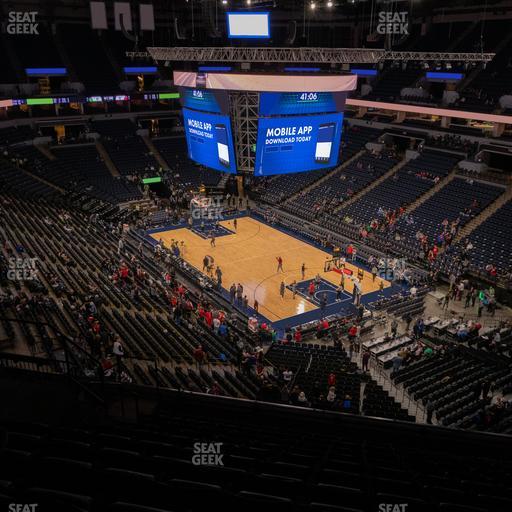 Target Center - Section 225 Seat View