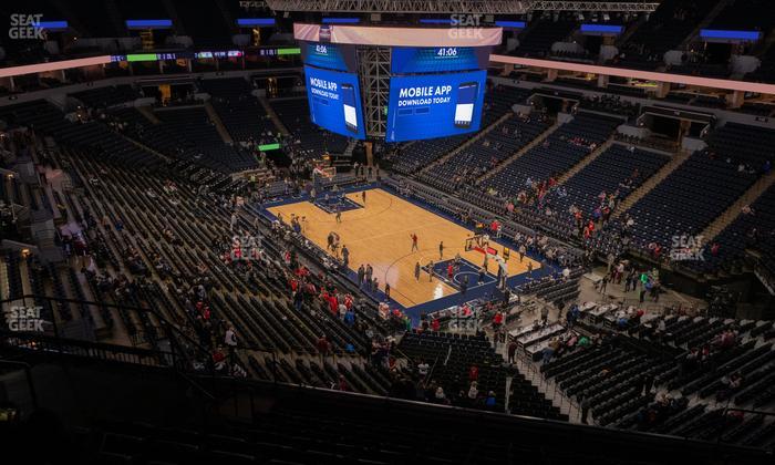 Target Center - Section 225 Seat View
