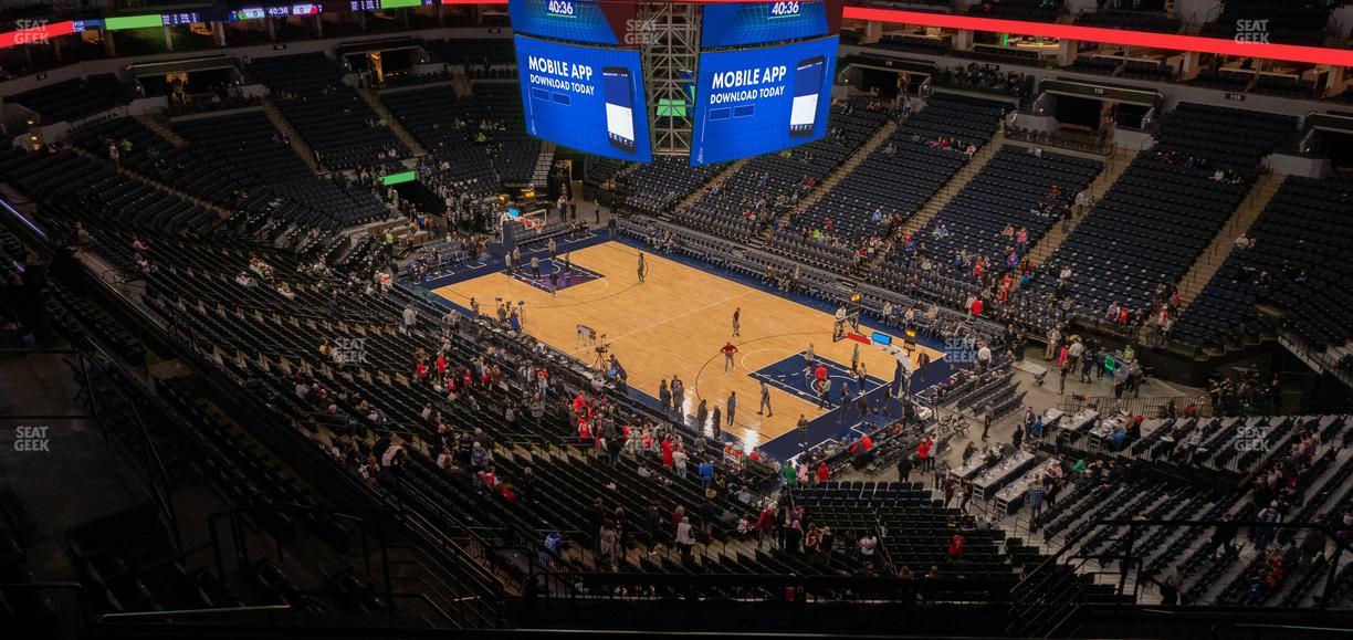 Target Center - Section 226 Seat View