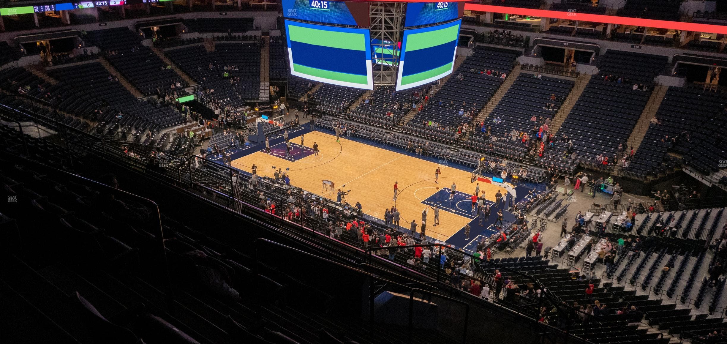 Target Center - Section 227 Seat View