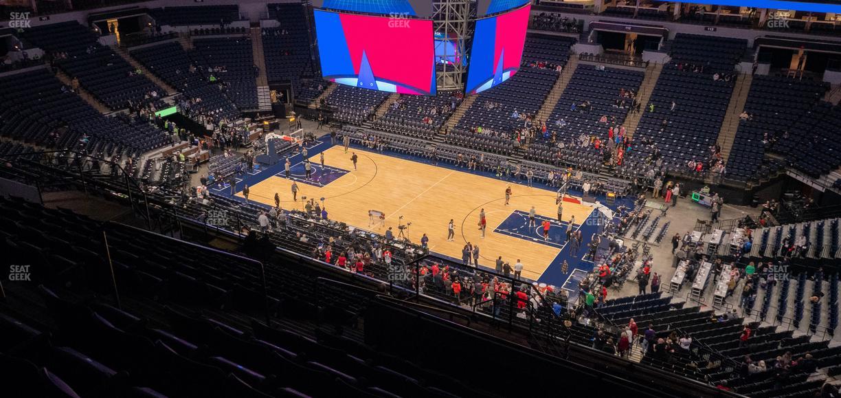 Target Center - Section 228 Seat View