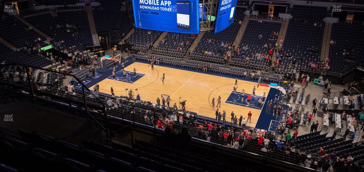 Target Center - Section 229 Seat View
