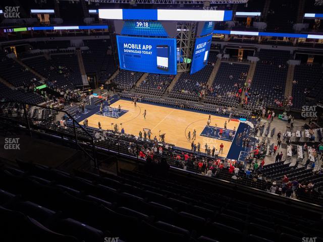 Target Center - Section 229 Seat View