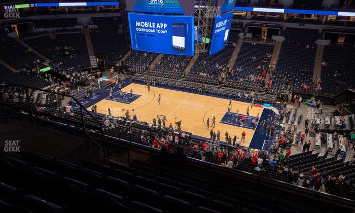 Target Center - Section 229 Seat View