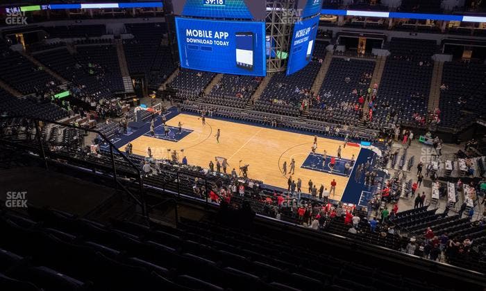 Target Center - Section 229 Seat View