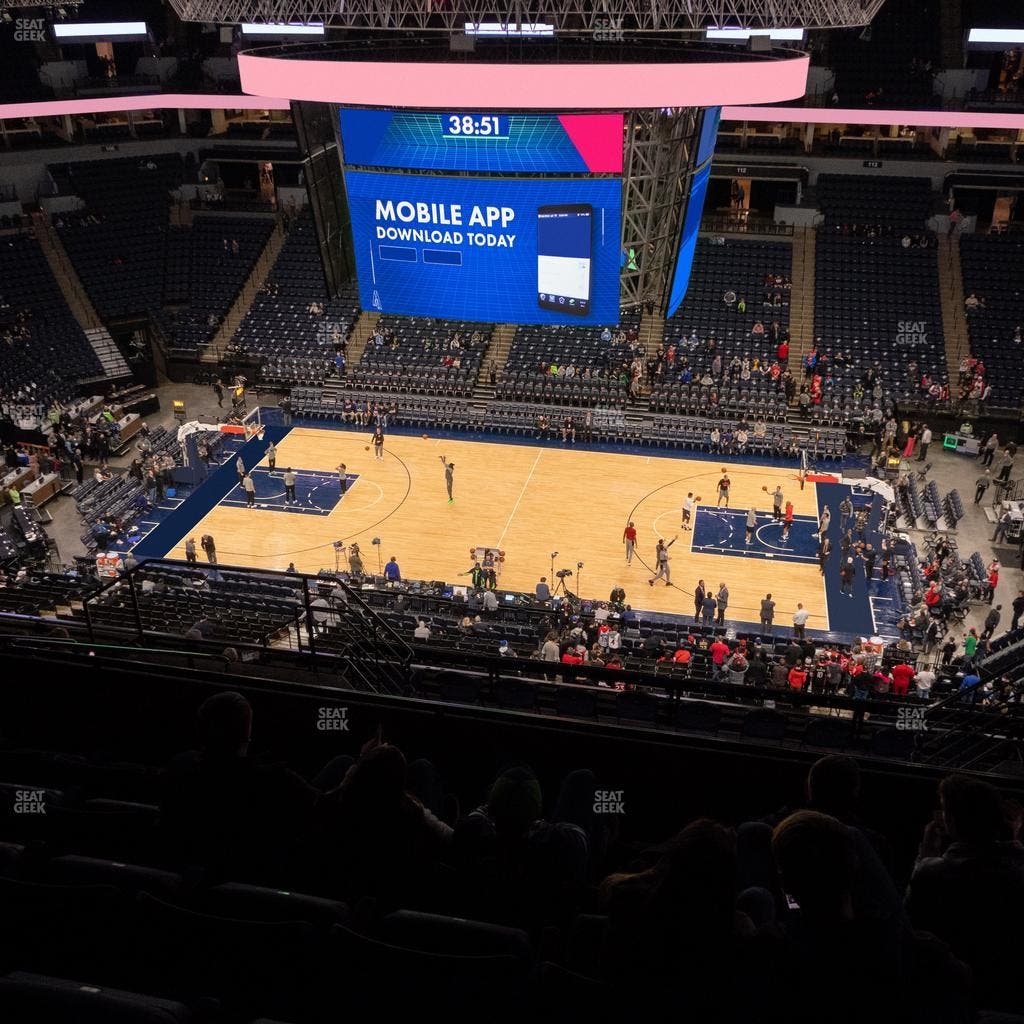 Target Center - Section 230 Seat View