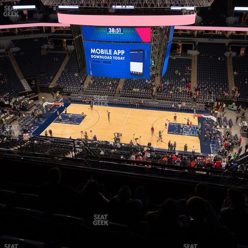 Target Center - Section 230 Seat View