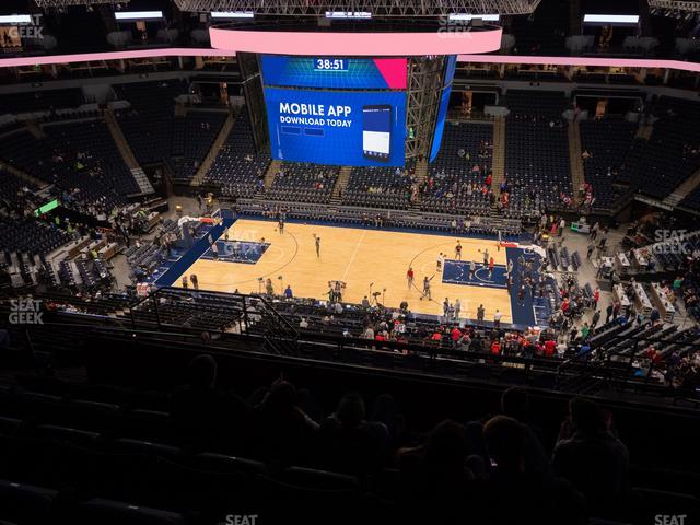 Target Center - Section 230 Seat View