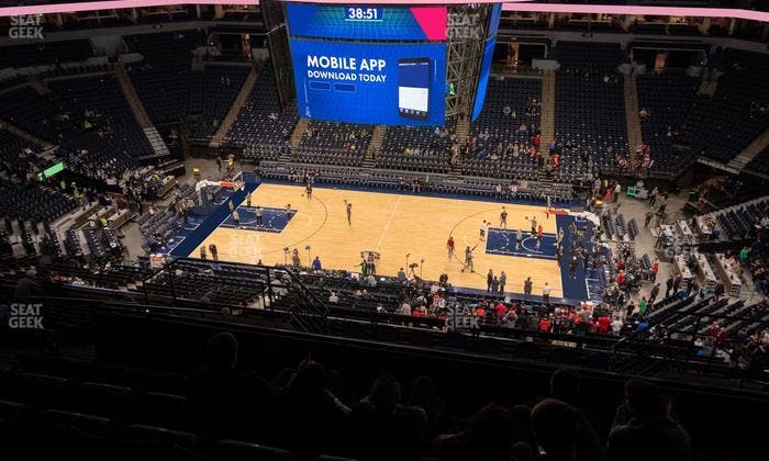 Target Center - Section 230 Seat View