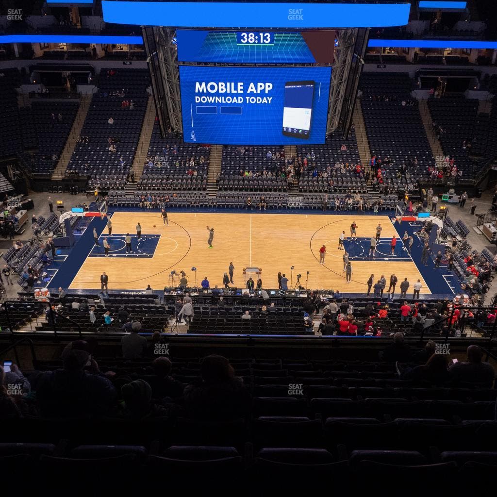 Target Center - Section 231 Seat View