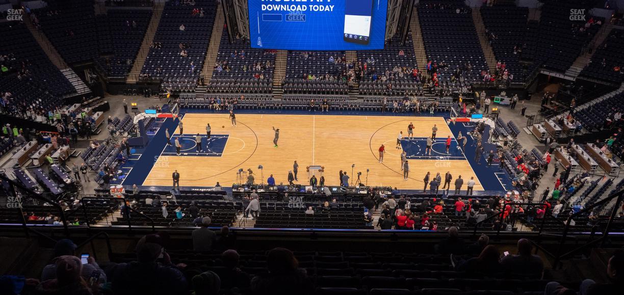Target Center - Section 231 Seat View