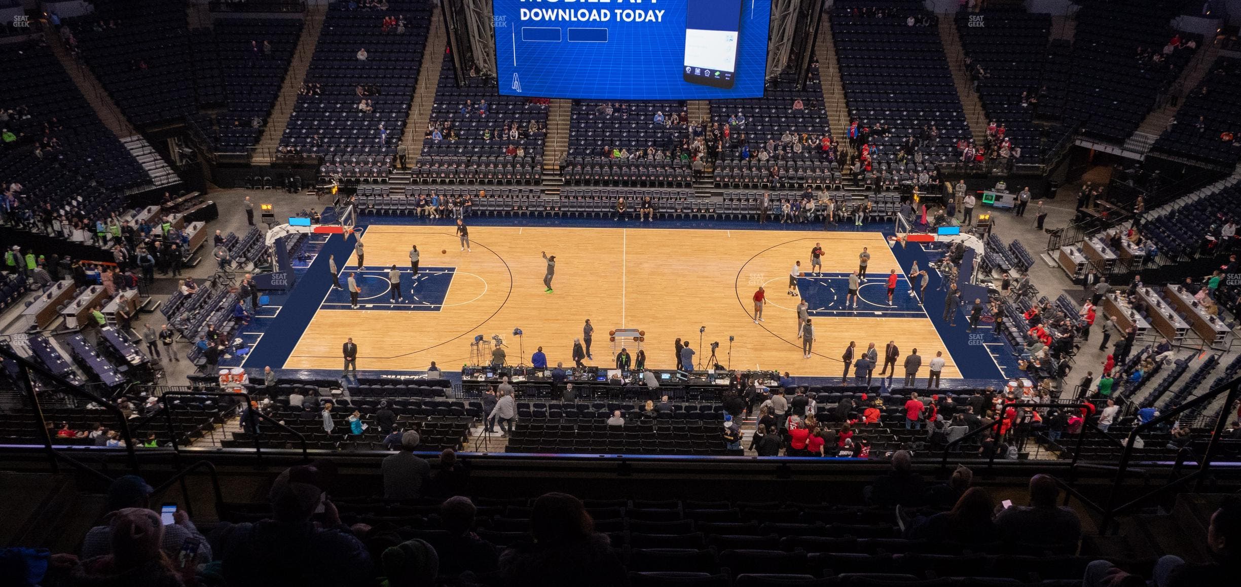 Target Center - Section 231 Seat View