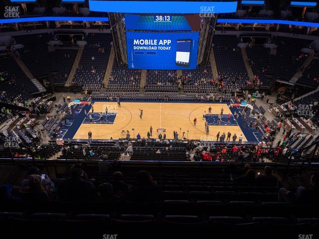 Target Center - Section 231 Seat View