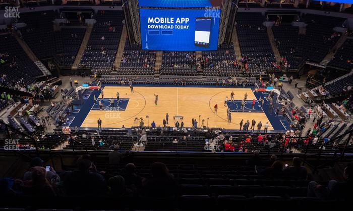Target Center - Section 231 Seat View
