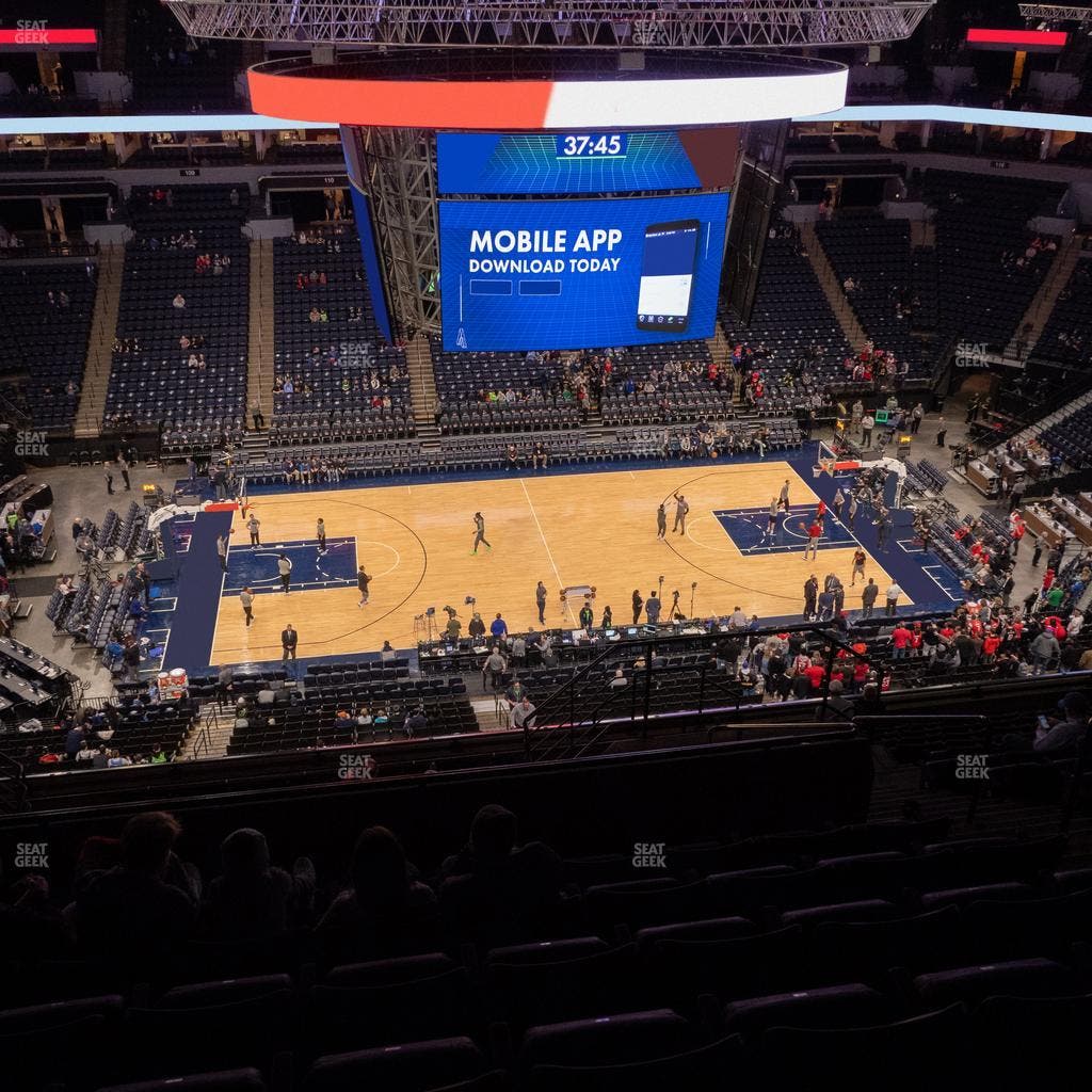 Target Center - Section 232 Seat View
