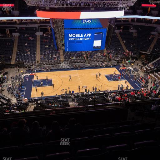 Target Center - Section 232 Seat View