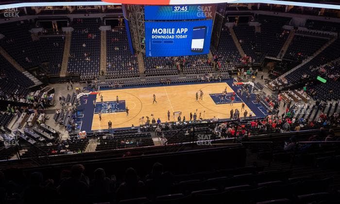 Target Center - Section 232 Seat View