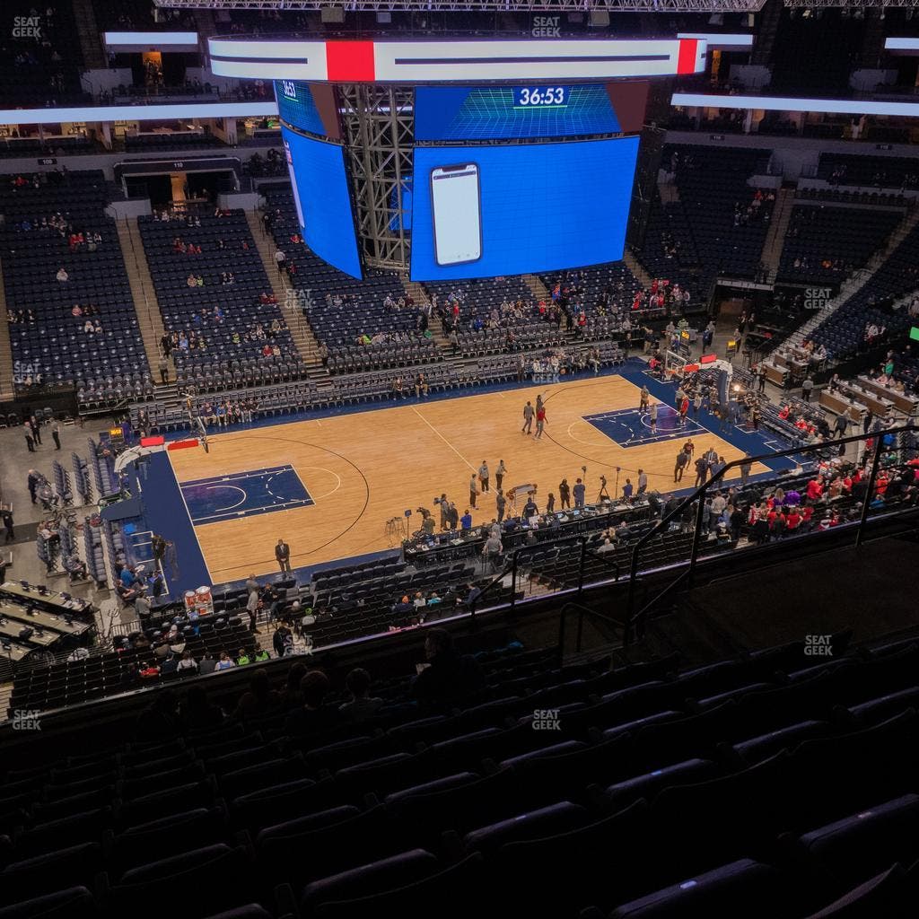 Target Center - Section 233 Seat View