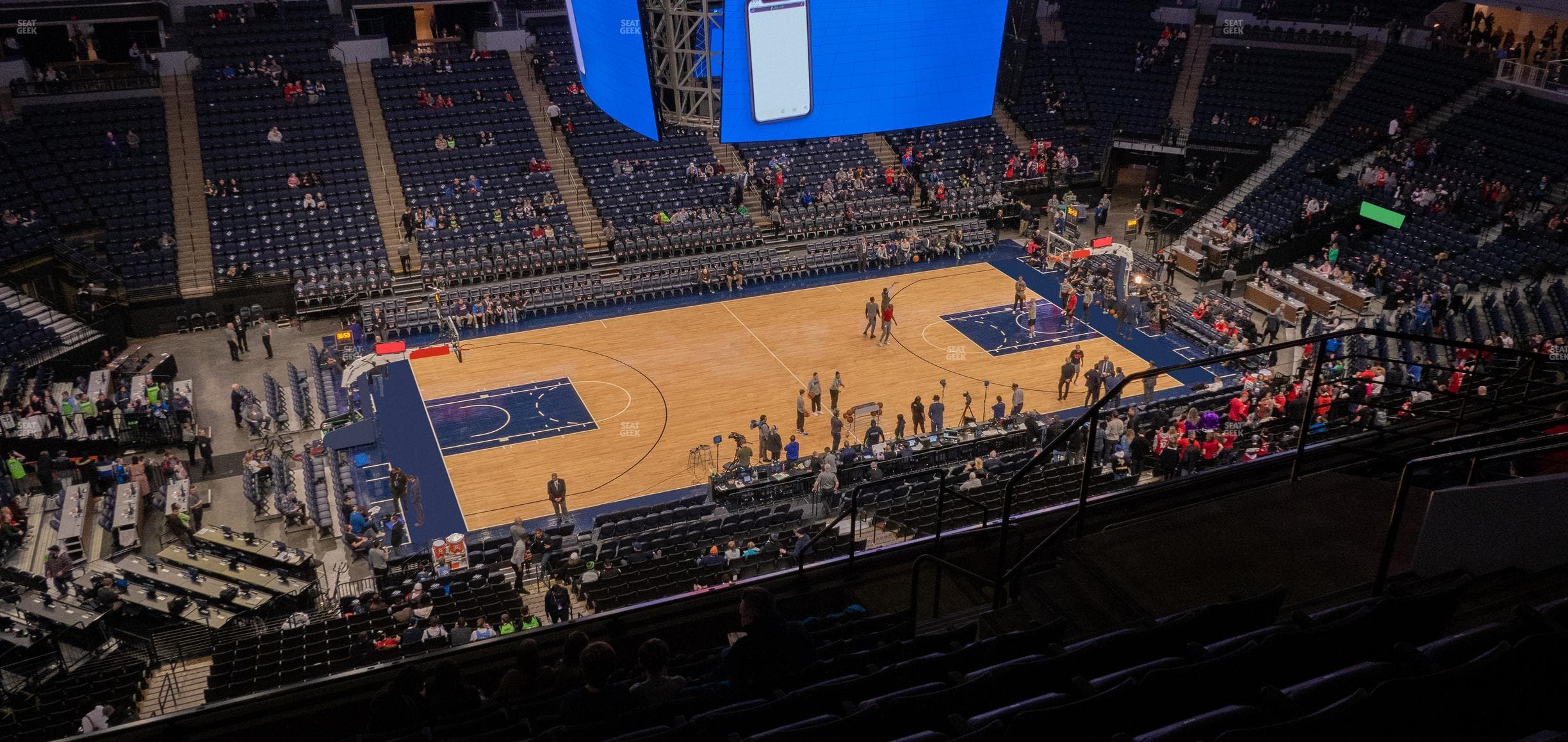 Target Center - Section 233 Seat View
