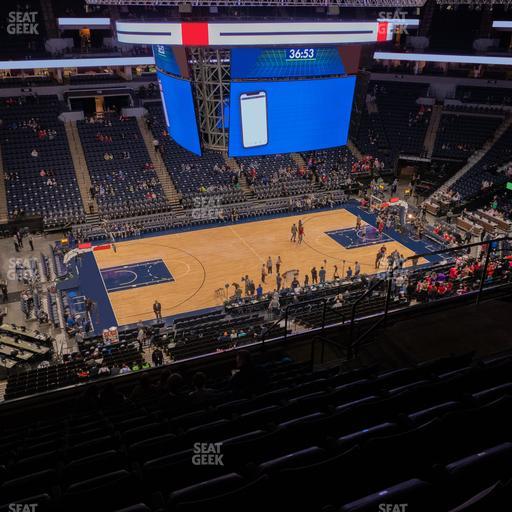 Target Center - Section 233 Seat View