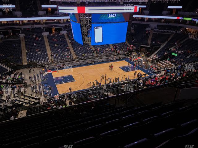 Target Center - Section 233 Seat View