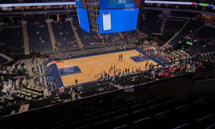 Target Center - Section 233 Seat View