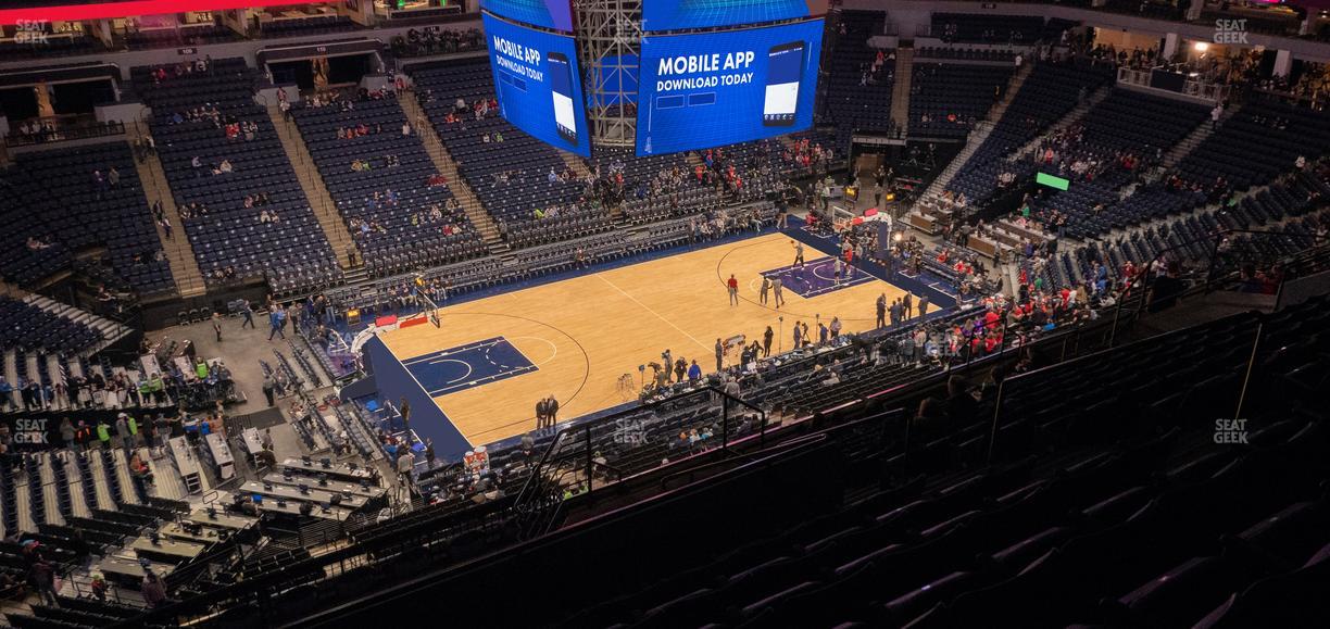 Target Center - Section 234 Seat View