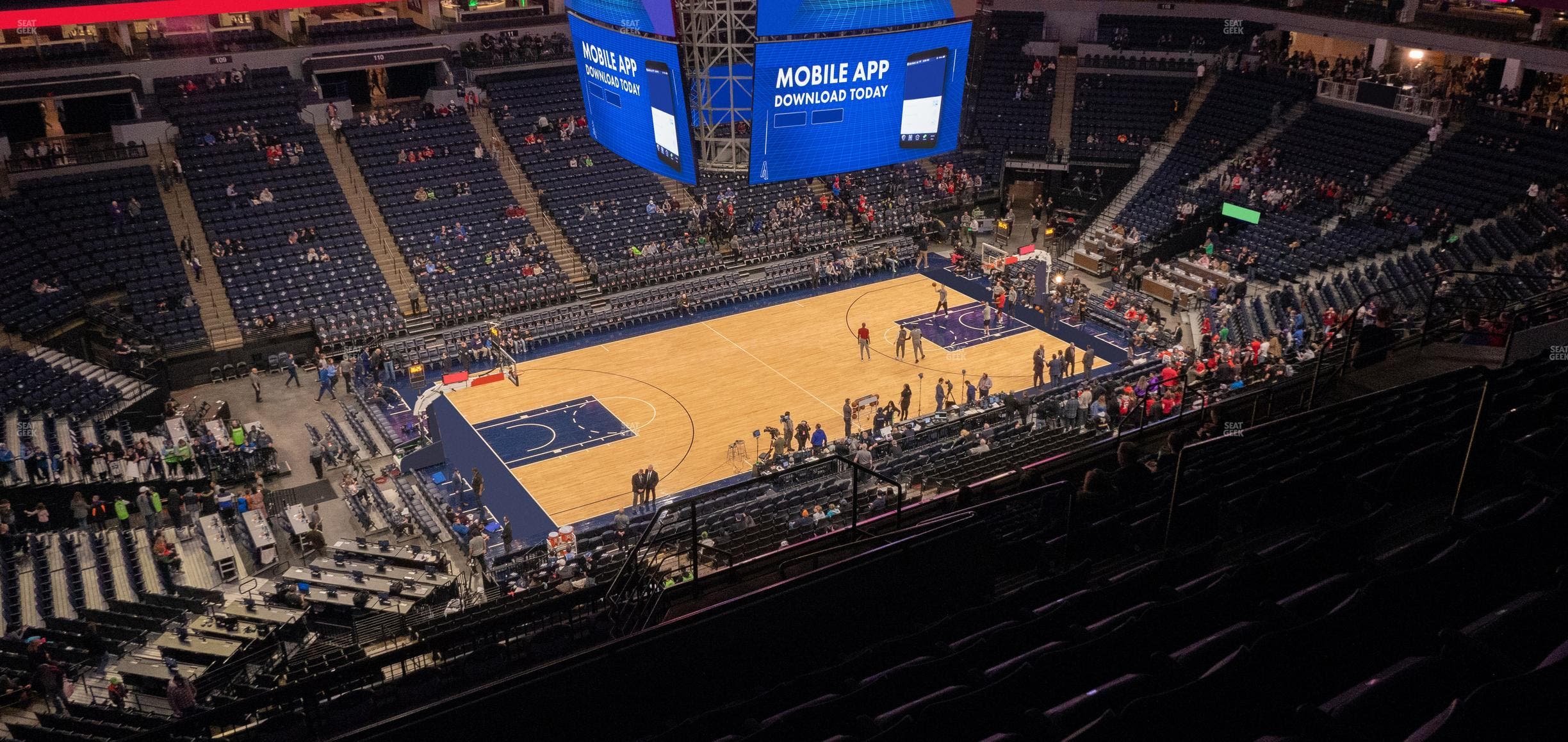 Target Center - Section 234 Seat View