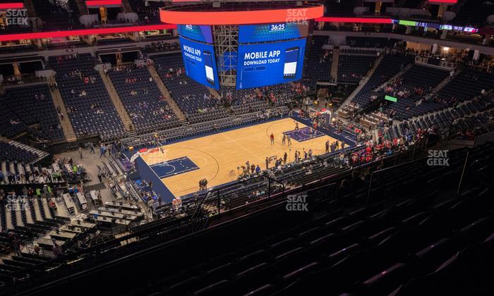 Target Center - Section 234 Seat View